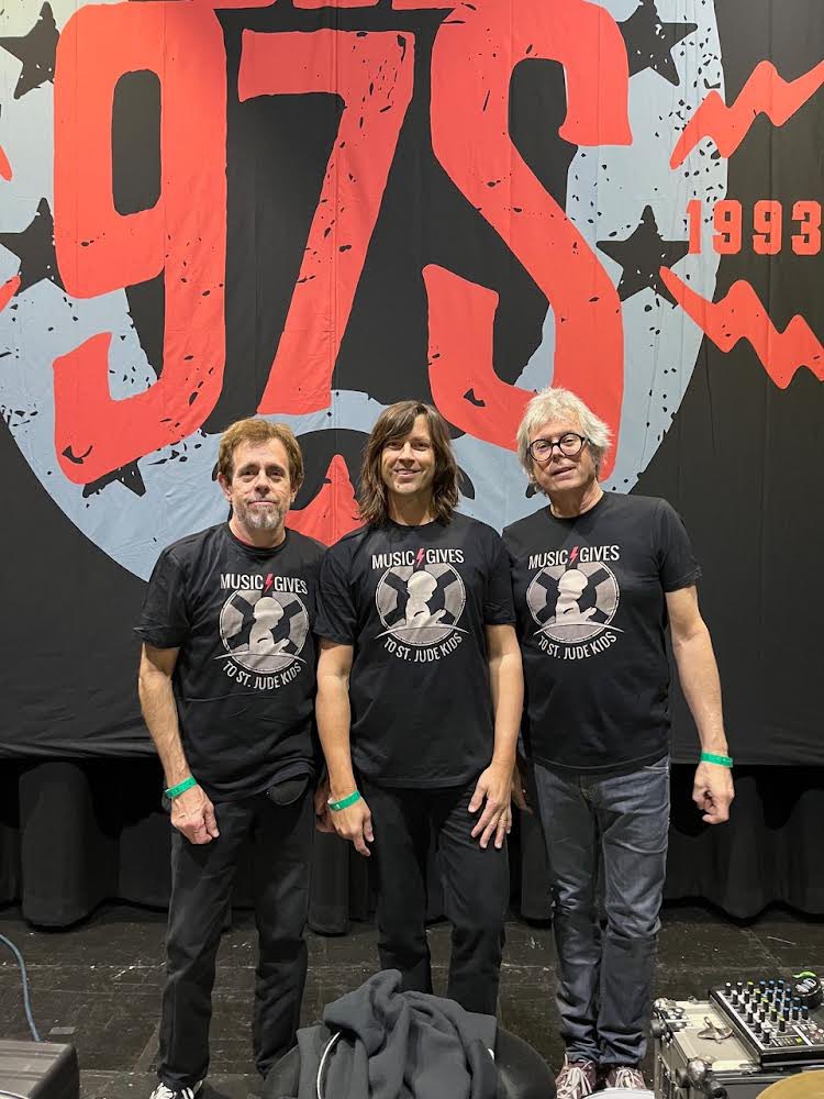 Old 97’s are proud to support kids fighting cancer @stjude and would love for you to do the same. Families never receive a bill from St. Jude for treatment, travel, housing or food. Head on over to @musicgives or musicgives.org to get your shirt. #musicsaves