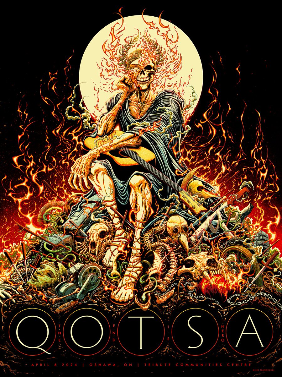 New gigposter the almighty @qotsa!