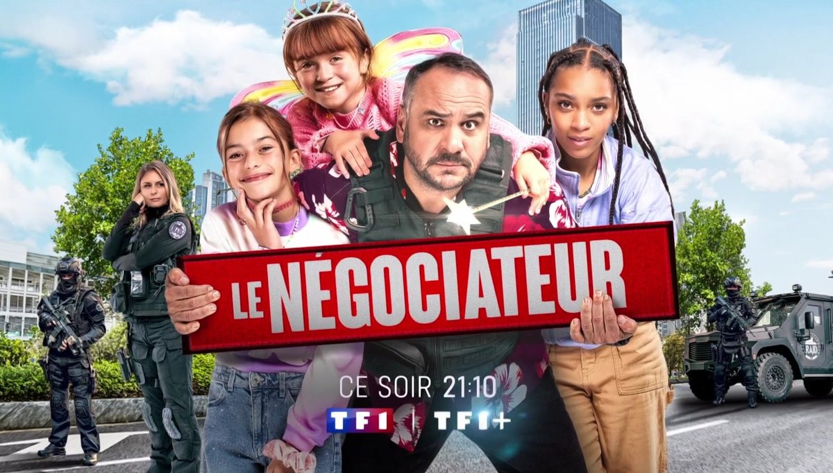 Ce soir à 21h10 sur @TF1, #Série, fin de saison pour #LeNégociateur ! Avec @DemaisonFx et #JeanneBournaud.