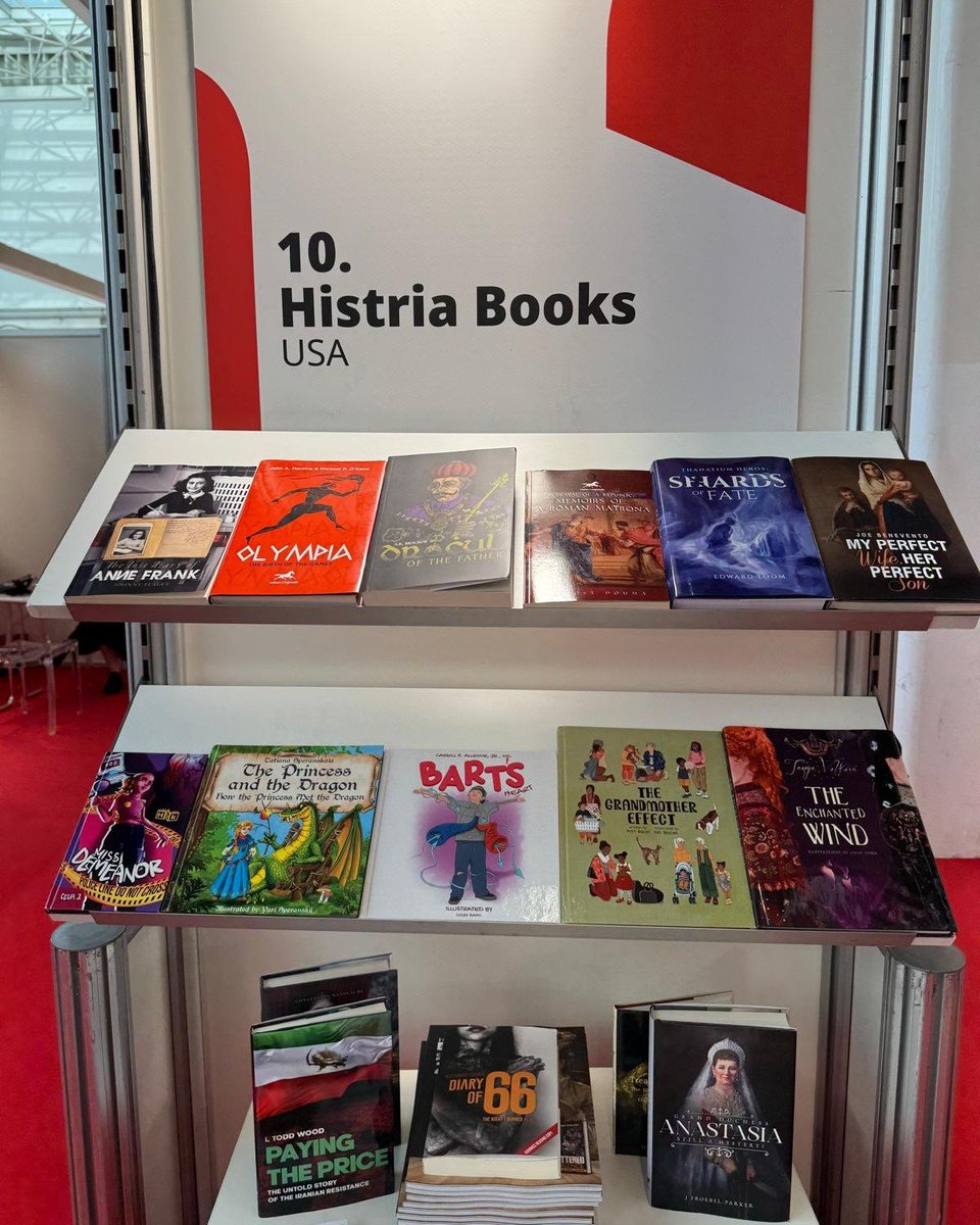 Histria Books is excited to be at the Bologna Book Fair for the first time surrounded by fellow publishers. We're looking forward to learning more about your new titles, as well as presenting our rich catalog of publications.

#BCBF24 #BLTF24 #bolognabookfair #BookReview #books