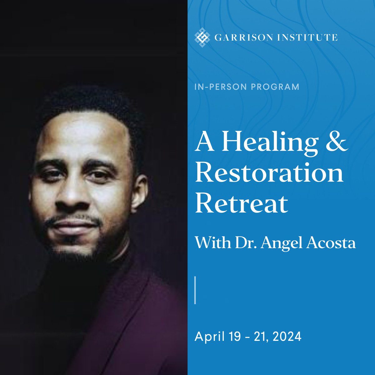 We are honored to present the Healing & Restoration Retreat, a three-day event created in partnership with the Acosta Institute. The retreat aims to provide a sanctuary for educators, leaders, and changemakers experiencing burnout. Sign up & learn more: garrisoninstitute.org/event/in-perso…