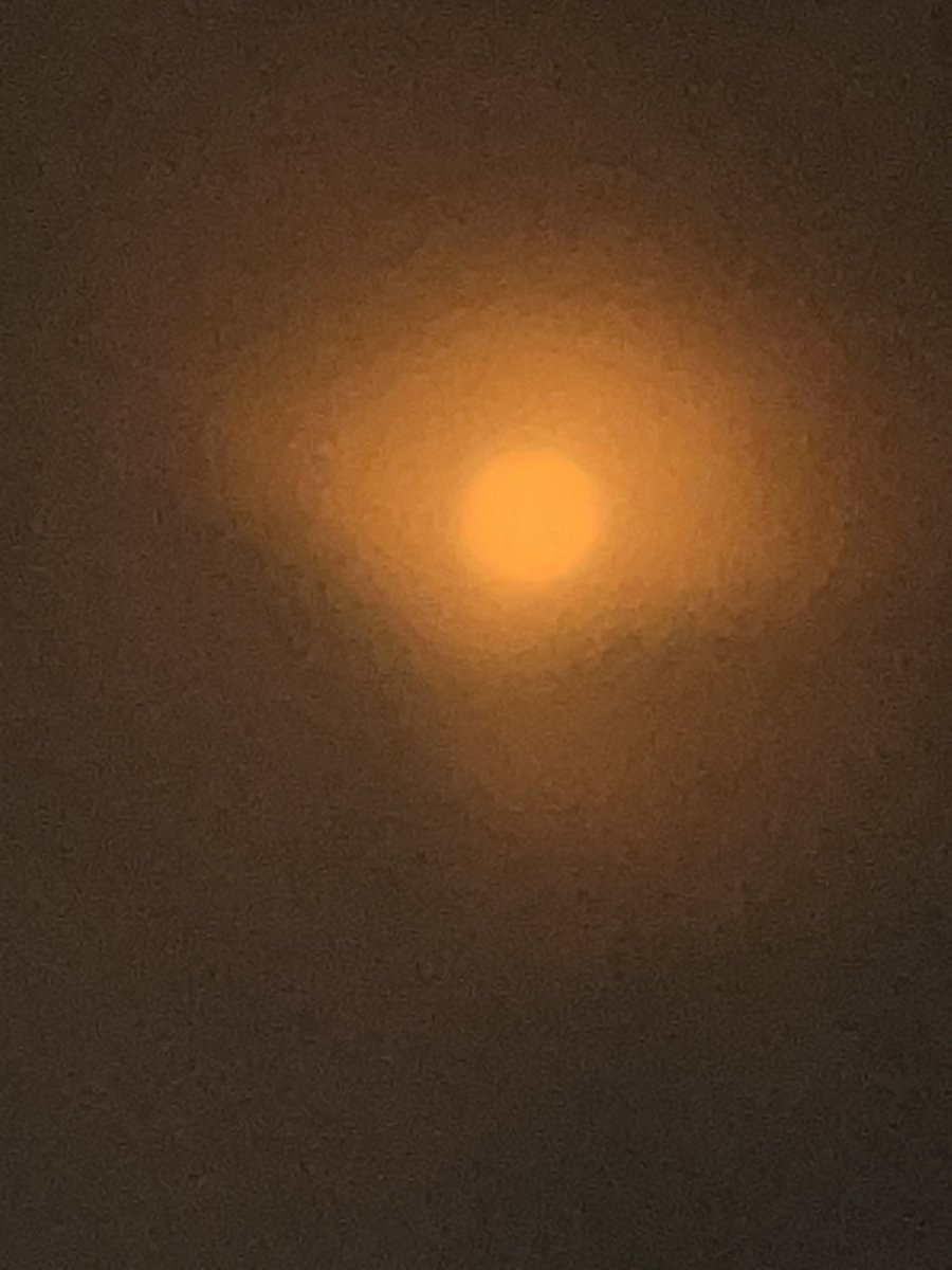 Disappointingly cloudy. I did catch a few windows early on. Very cool. Tried to take a pic with a filter over my camera lens. Didn’t turn out well but you can see a little cresting. It was clearer than this with the glasses.