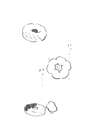 直近の絵→向きばっかりだ…!と思ったので←向きの絵です 