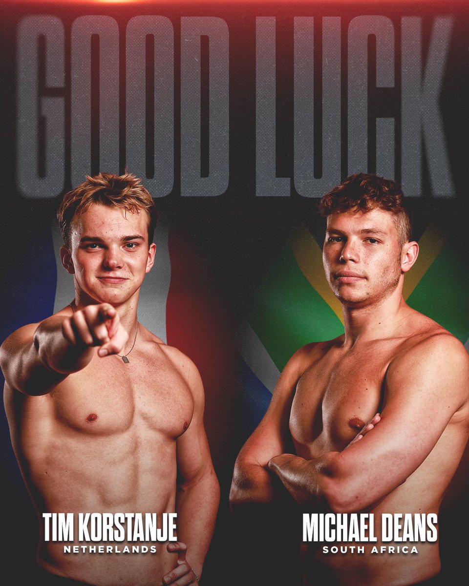 Good luck to Tim Korstanje and Michael Deans as they compete at their Olympic qualifying meets 🇳🇱🇿🇦 #RollTide