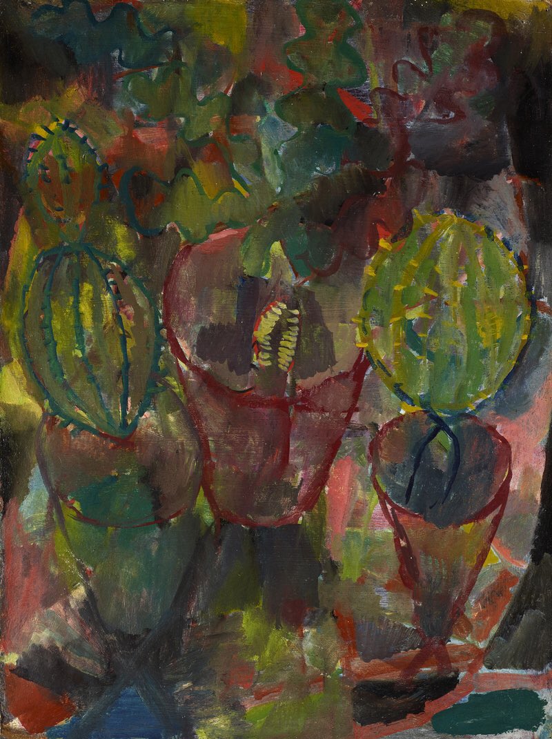 Klee’nin bu resmini görmemiştim💚

‘Kaktüsler, 1912’