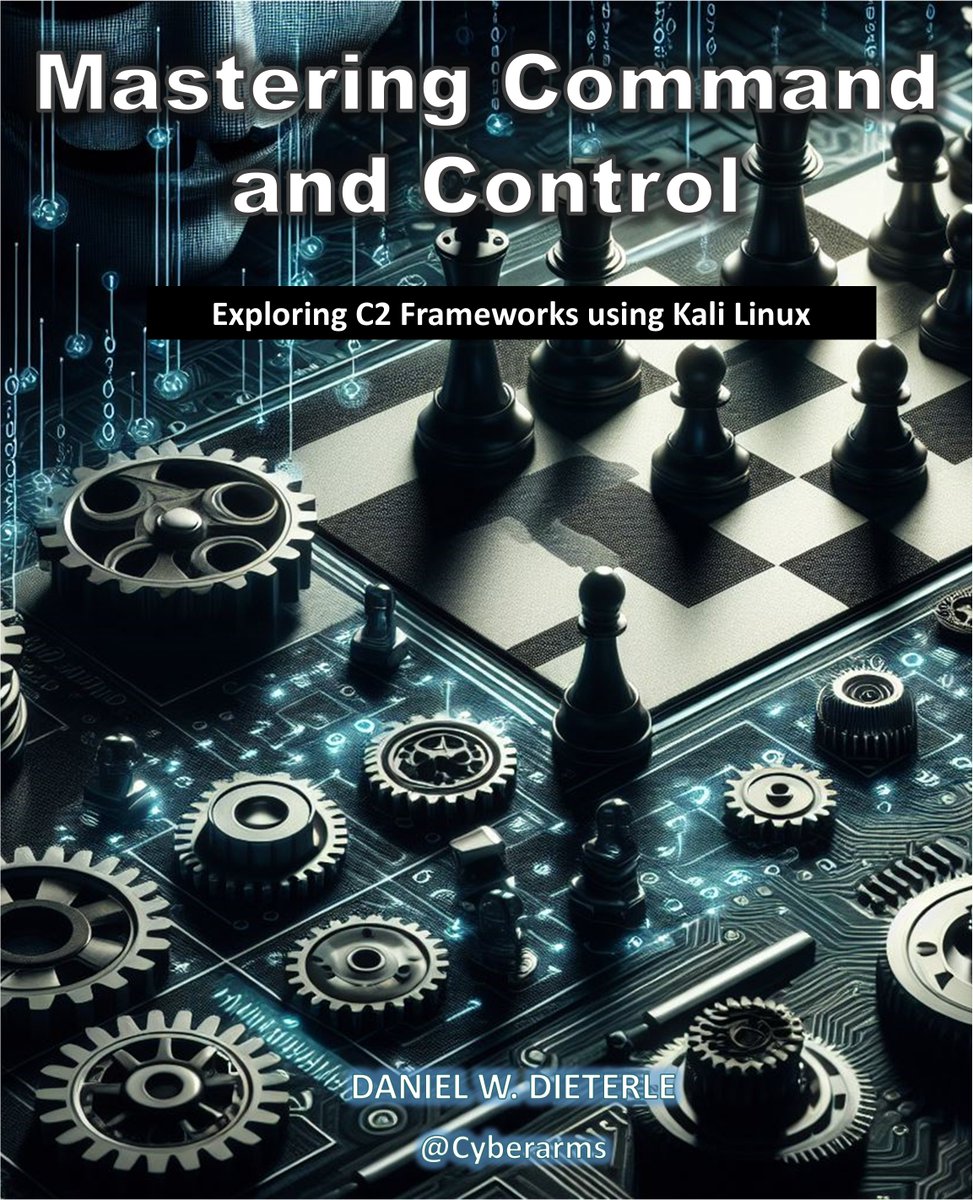 My new book, coming soon! In it I cover many of the popular C2 frameworks. In final edits, will be done soon!!