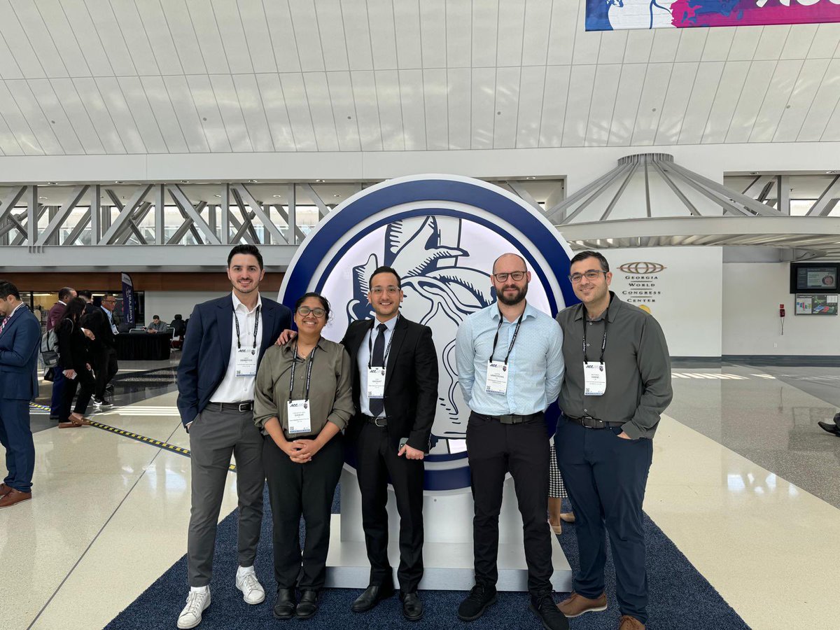 Our fellows (and many residents) had a fantastic time this weekend in #Atlanta #ACC2024 presenting, learning, and connecting with other bright minds! @ACCinTouch @MichiganACC