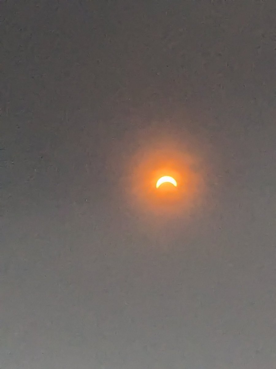 Almost at totality