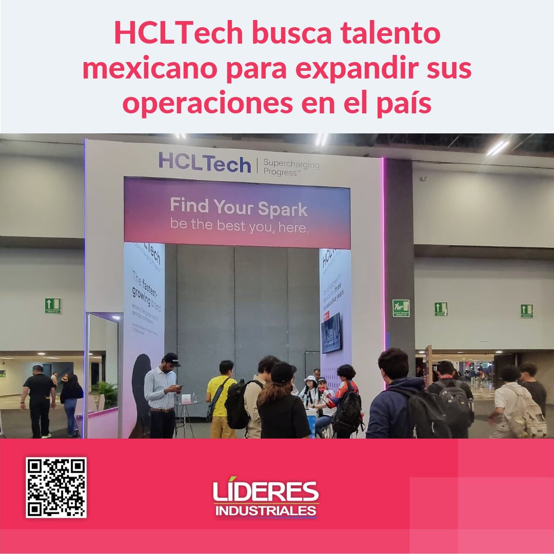 HCLTech busca talento mexicano para expandir sus operaciones en el país @hcltech Leer nota completa aquí ↙️↙️↙️ lideresindustriales.com/hcltech-busca-…