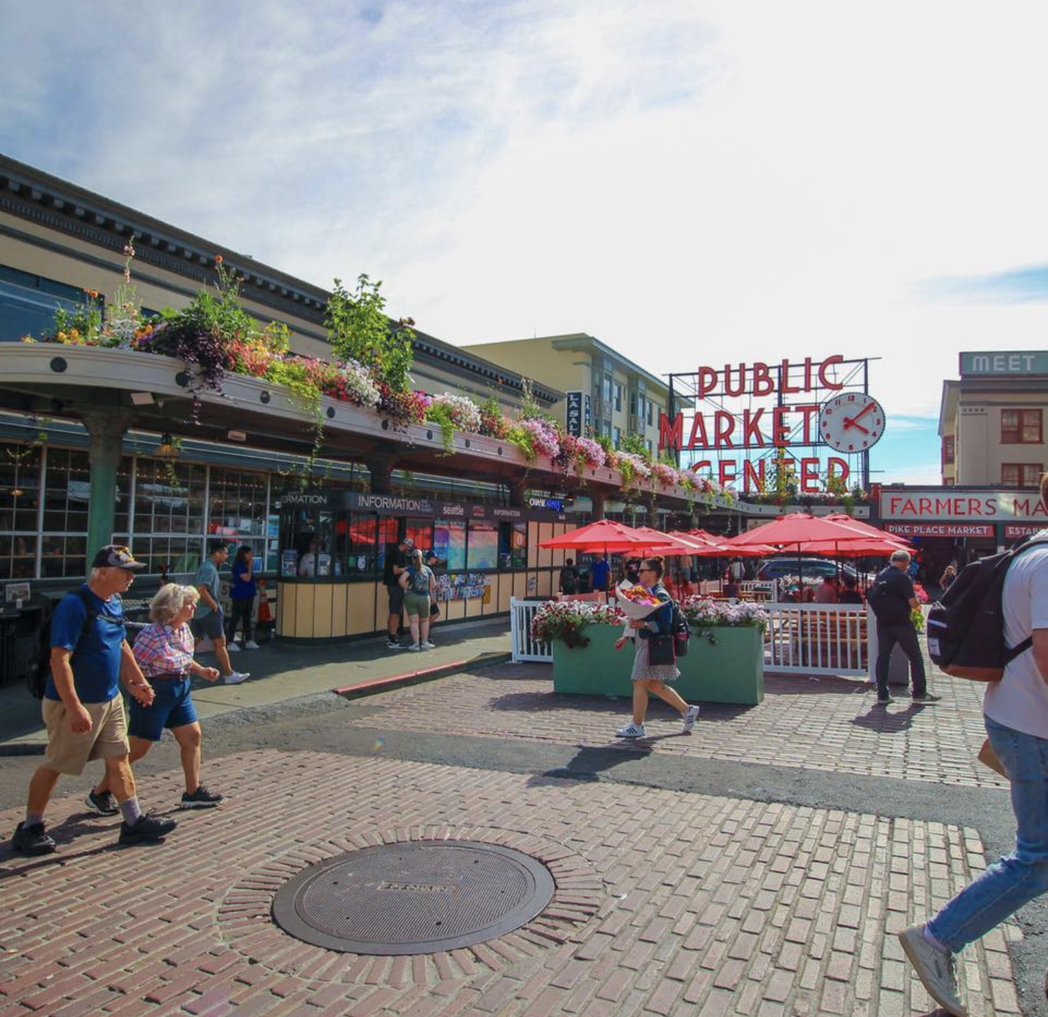 Visitor FAQs: Is there a Market Map? Yes! Our interactive Map is on the Pike Place Market website (PikePlaceMarket.org/Map).  Our map gives visitors step-by-step directions across our entire 9-acre, 10-level market! #PikePlaceMarket