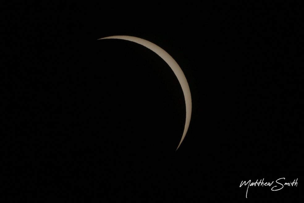 94.4% totality in Osceola, MO! #Eclipse2024 #EclipseSolar2024 @LiveStormChaser