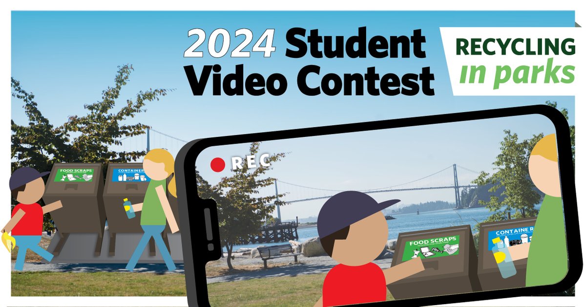 Attention #WestVan students! The deadline is coming up for the 2024 student video contest. Register and submit your video for a chance to win cash prizes! Submission deadline: Monday, April 15, 2024. More information: westvancouver.ca/studentvideos @WestVanSchools