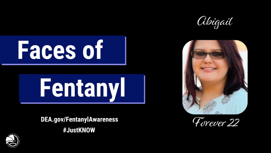 #DYK two milligrams of fentanyl, the small amount that fits on the tip of a pencil can be deadly. Join DEA’s efforts to remember the lives lost from fentanyl poisoning, submit a photo of a loved one lost to fentanyl.  #JustKNOW

Learn more dea.gov/fentanylawaren…