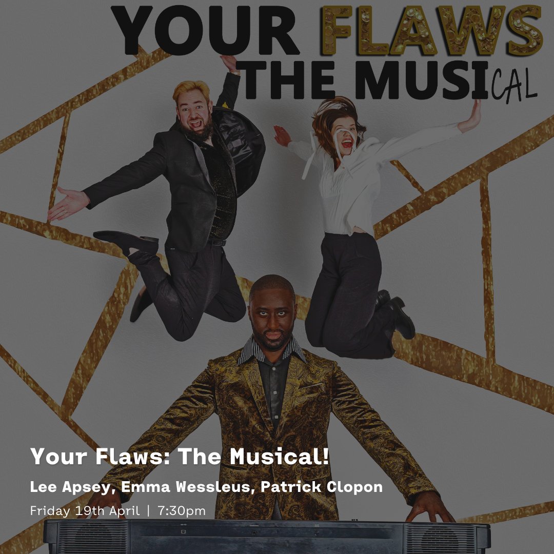 YOUR FLAWS: THE MUSICAL! 🎶 After winning Best Improv show 2023 at the Leicester Comedy Festival, Your Flaws: The musical! Is back 🔥 This funny, heartfelt show is created entirely by… You! 🫣 🎟️: unitytheatreliverpool.co.uk/whats-on/your-… Part of @@FOILiv 💚 @yourflawsshow
