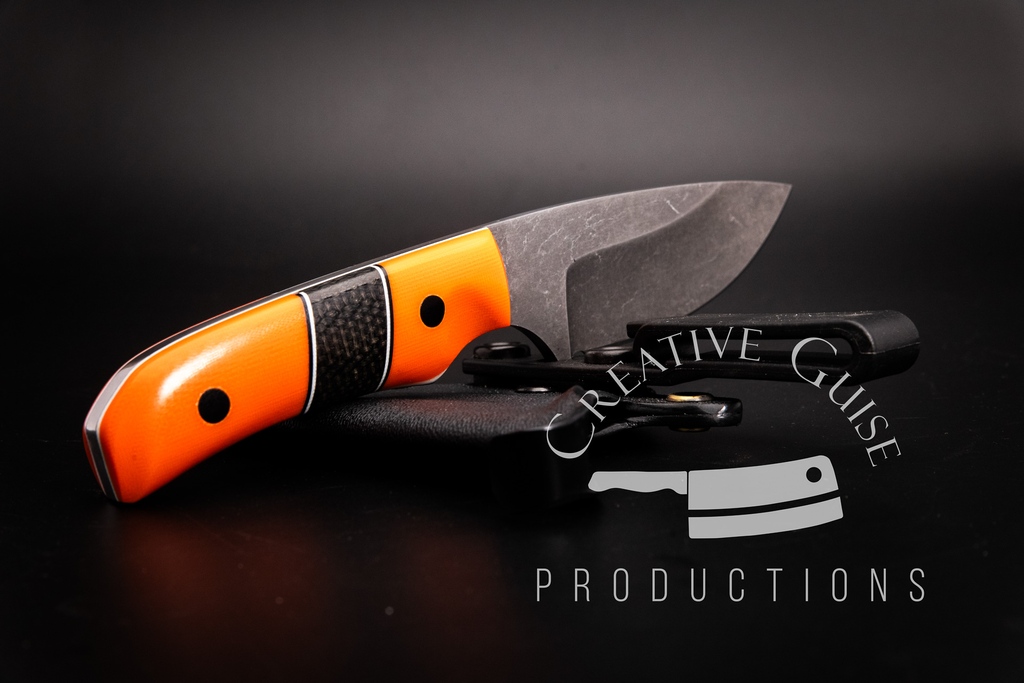 3.5 Inch Everyday Carry Full-Tang Fixed blade with Orange G10 and Black Micarta Segmented Handle Scales.

l8r.it/qpS9

#homedesign #cooking #homedecor #dinnerware
#foodies
#chefsofinstagram #chefs #Julienne
#HomeCook #Handmade