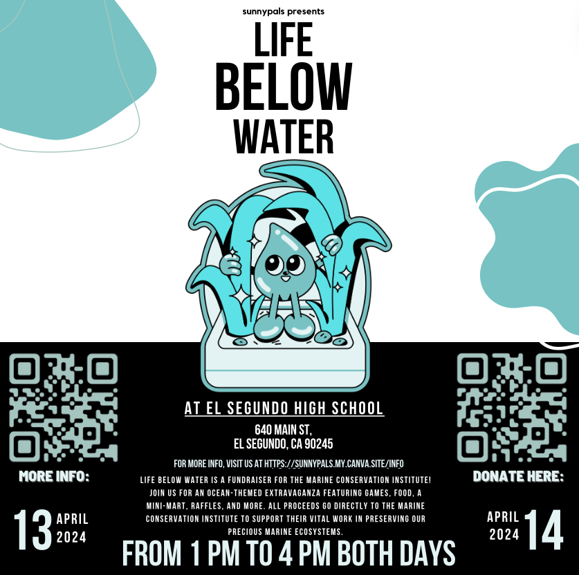 Excited to see passionate youth like Dylan Ali from El Segundo High School taking action for marine life! Anybody in the Los Angeles area should check out the ocean-themed festival hosted by @SunnyPals this weekend, April 13 & 14.