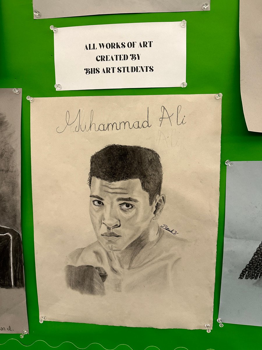 For the past three years, #BanningHS Library has extended its #BlackHistoryMonth celebration through March. This year, we're thrilled to showcase the phenomenal artwork from Ms. Scullin's art classes. Their talent is truly inspiring! 🎨 #BanningUSD
