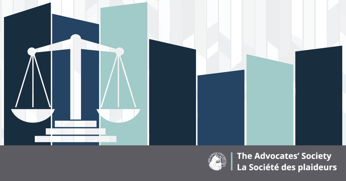 The Advocates’ Society suggests five key amendments to Ontario’s Rules of Civil Procedure to diminish the delay plaguing our civil courts. Read The Advocates’ Society’s letter to the Civil Rules Committee here: ow.ly/8mHx50RaOlg