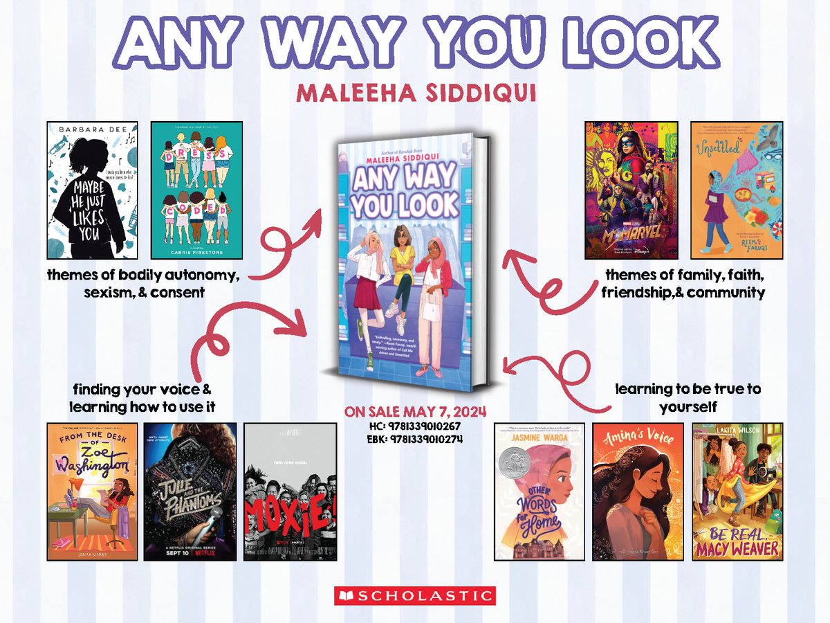 Have you preordered a copy of Maleeha Siddiqui’s Any Way You Look yet? 👀 Get it through Scrawl Books, and it will be SIGNED! We’ll even hand-deliver it for free if you’re local! Preorder here: scrawlbooks.com/maleeha-siddiq… @scholastic