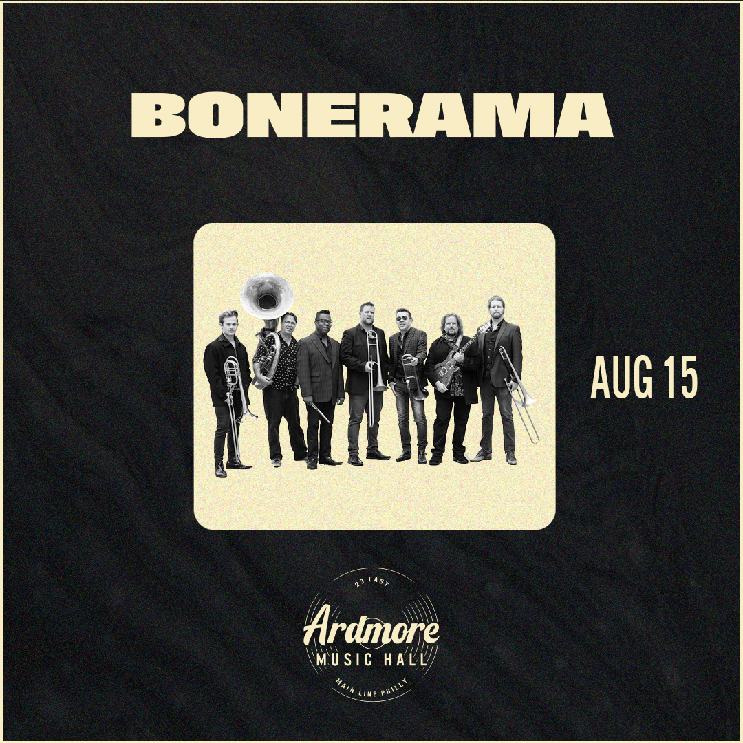 The unmatched energy and unique blend of jazz, funk, and rock with @Bonerama with over 25 years of groundbreaking music and performances converges on Philly's Main Line once again in August 🎺🎷 🎟️ bit.ly/Bonerama_AMH24