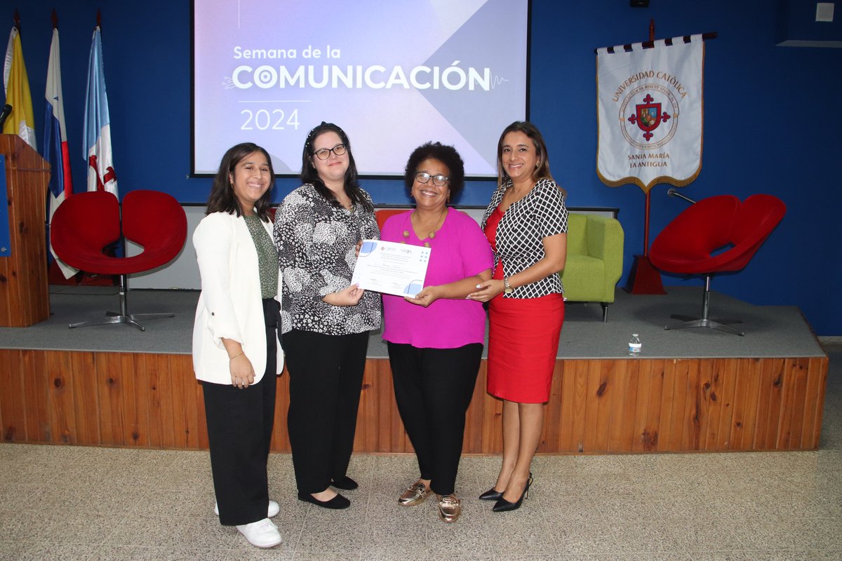 USMApanama's tweet image. Semana de la Comunicación USMA 2024 durante su primer día aborda el tema &quot;Comunicación y Política&quot; explorando cómo combatir la desinformación durante el período electoral con Roxana Muñoz.

#AECOSUSMA #Comunicación #Política