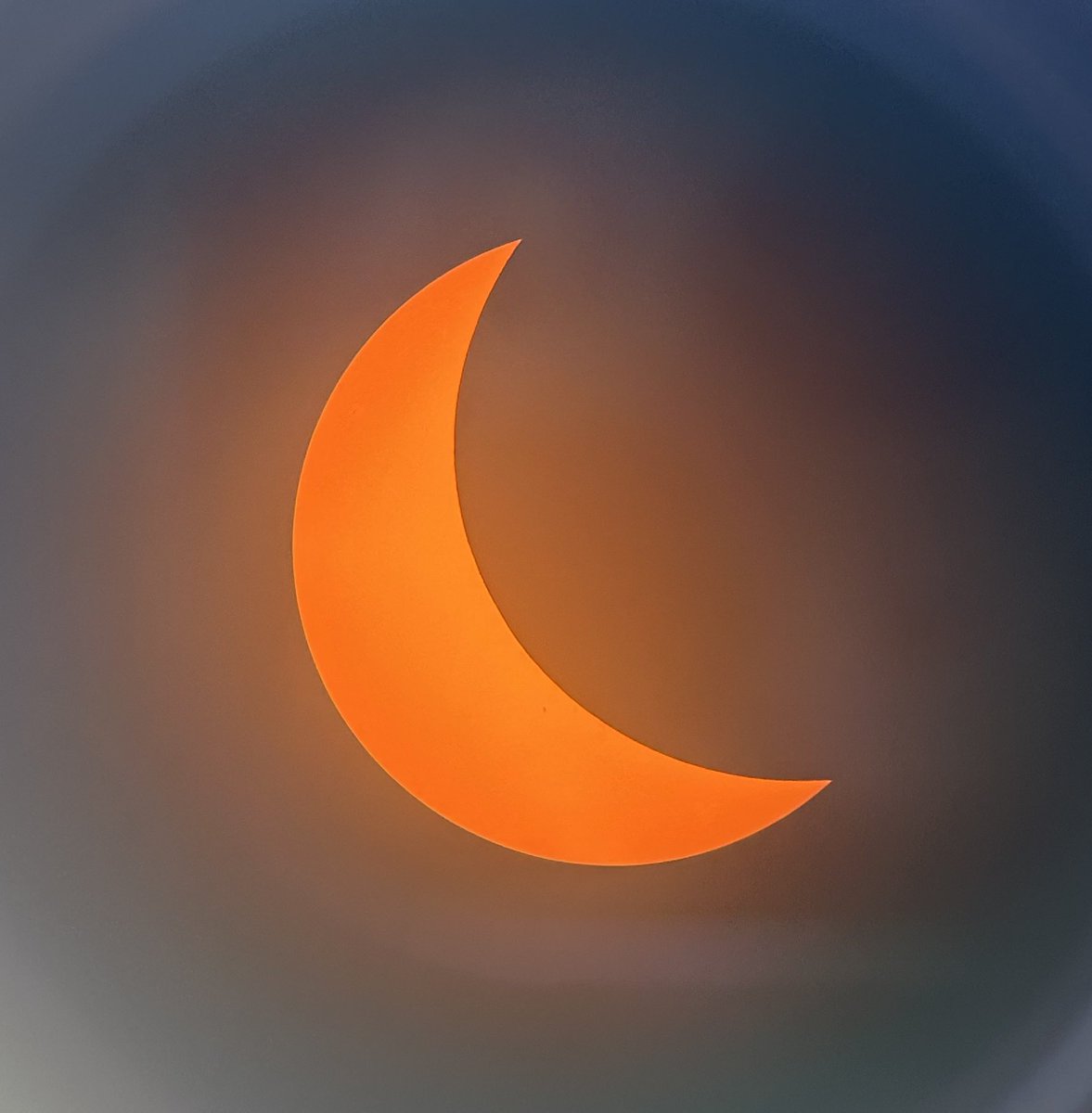 POV: 64% coverage of the #GreatAmericanEclipse ☀️🔭