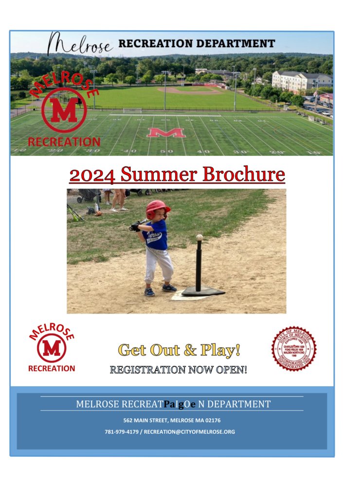 Melrose Recreation Summer Brochure 2024 melroseschools.com/article/154102…