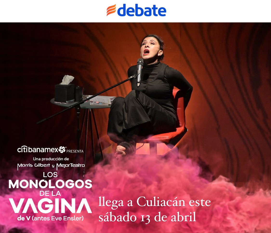 💋 #LosMonólogosDeLaVagina llegará a Culiacán este sábado 13 de abril con funciones a las 7 y 9:00 p.m. para ofrecer al público una experiencia impactante. 📢 Entérate de más en: 🗞️ @ELDEBATE  🔗 bit.ly/3xAHGqy 🎟️ kynetick.com/monologos