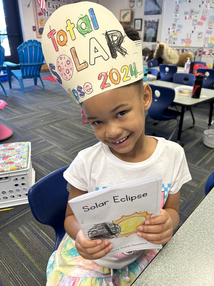 Learning about the eclipse in kindergarten! <a href="/NCSD/">Novi Community School District</a> <a href="/NoviWoods/">Novi Woods Elem.</a>