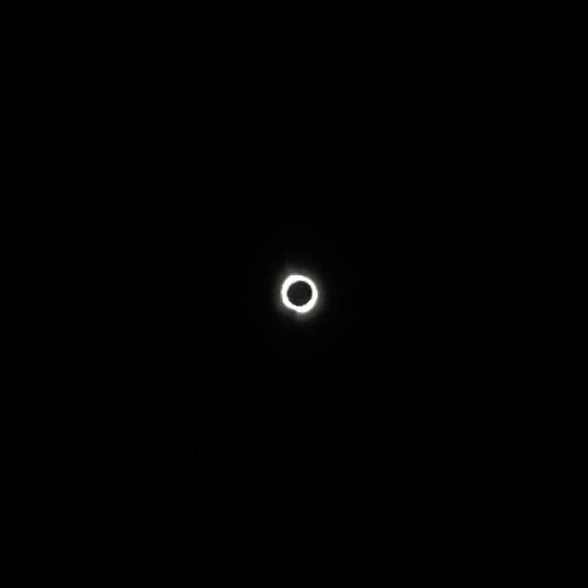 And just like that, totality is over! Managed to snap this photo when I wasn’t overcome with emotion.