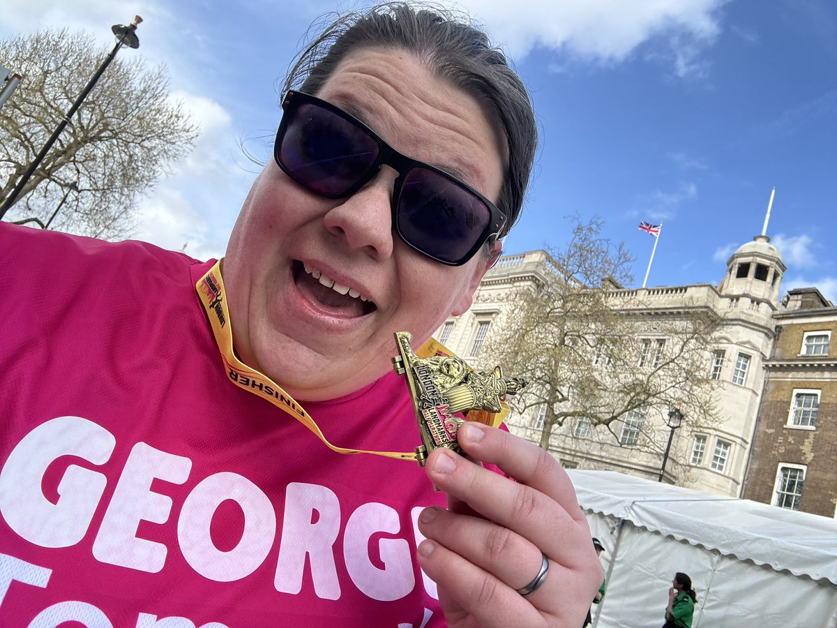 @LLHalf #MedalMonday for @tommys 😍