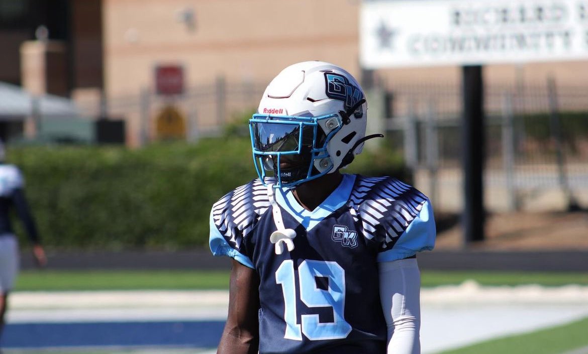 After a wonderful conversation with <a href="/lwild__96/">Lamech Wilder Sr.</a> Blessed to receive my first official offer from Georgia Knights🙏🏾💙🤍 #AGTG <a href="/SC_Athletics_/">South Cobb Athletics</a> @BallCoachTaylor