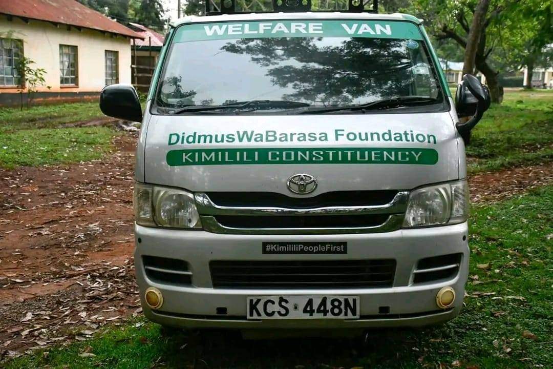 Hon. Dismus Barasa has bought this van 'to ferry his constituents to meetings'. What meetings are these @DidmusWaBarasa?