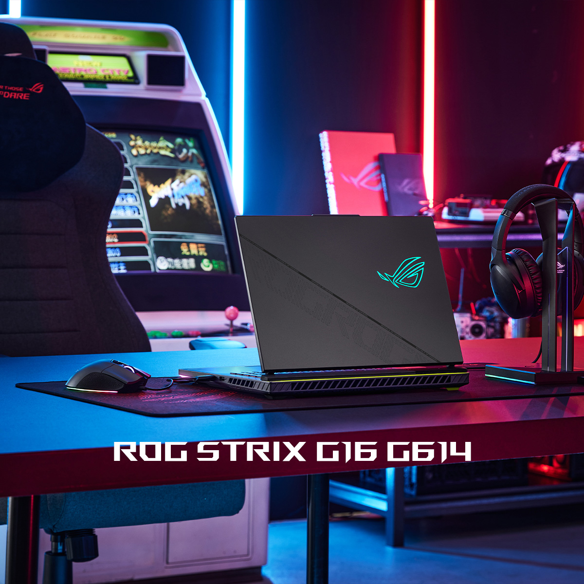 En yeni donanımlarla en üst seviye oyun deneyimini yaşa! ROG Strix G16 G614 gücünü keşfet! tr.rog.gg/g614-2024