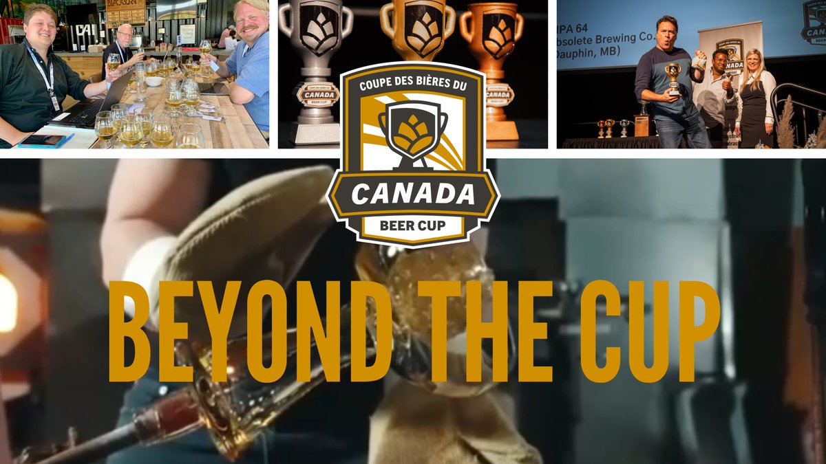 The very first episode of Beyond the Cup is live! 

Competition Manager Hilary Hoogsteen sits down with Head Judge Joe Wiebe to chat all things 2024 Canada Beer Cup: youtube.com/watch?v=noVFvK…
<a href="/thirstywriter/">Joe Wiebe</a>