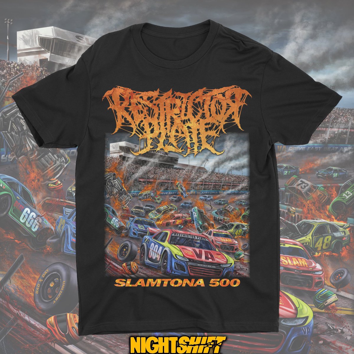 Congrats to the people who already foresaw this coming. Slamtona 500 tees on the site now.