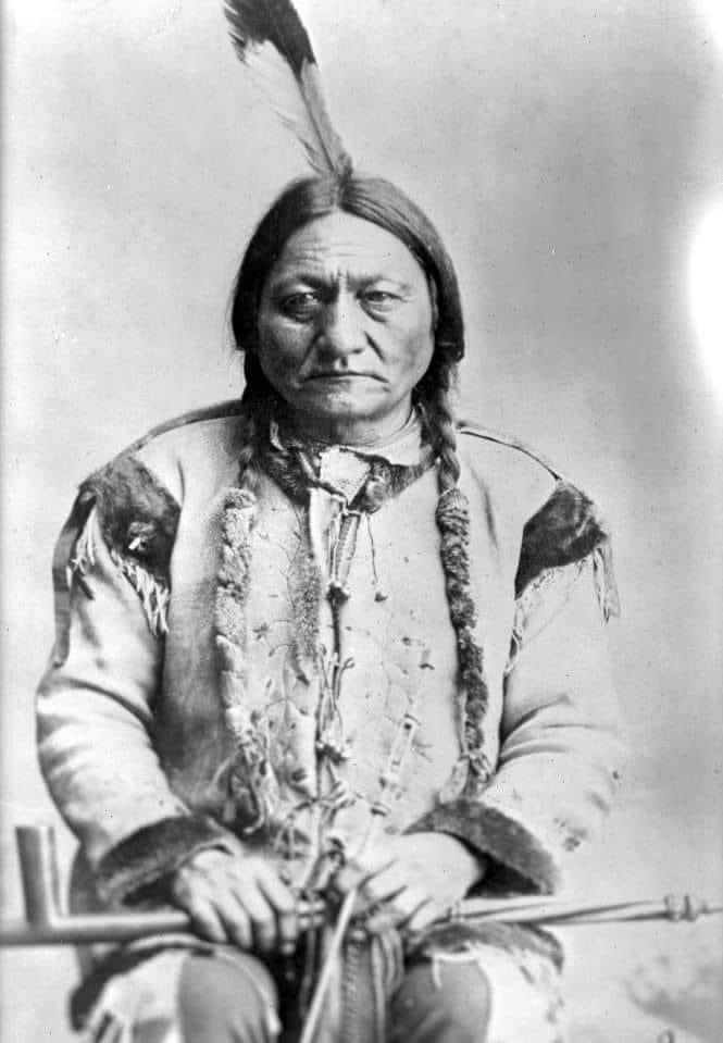 Chief Sitting Bull. Hunkpapa Lakota. 1880s. Photo by D. F. Barry.