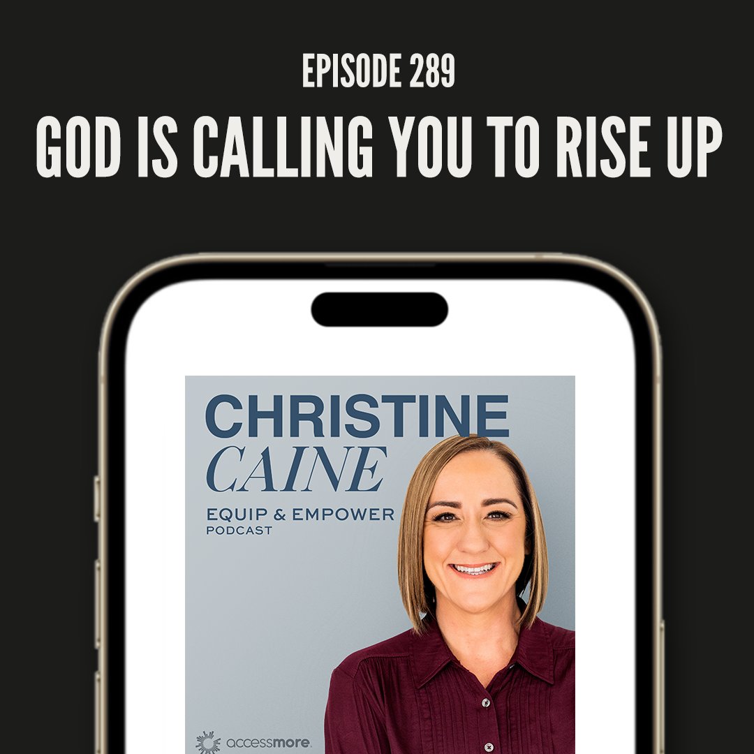 God has more for you than sitting back and letting life happen around you – He wants to help you shift your perspective, stop looking back, and start moving forward in faith. Join me for podcast episode 289: God is Calling You to Rise Up 🎧 bit.ly/4aoR2o0