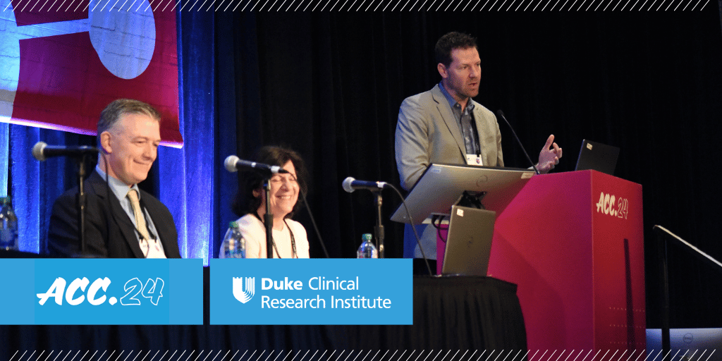 DCRI's @robmentz's focus on 'beans' at #ACC24 highlighted how GDMT, including RAASi and SGLT2, can potentially reduce CV and renal events and lead to fewer discontinuations of other therapies. For patients with CKD, GDMT, this may result in an even greater benefit.