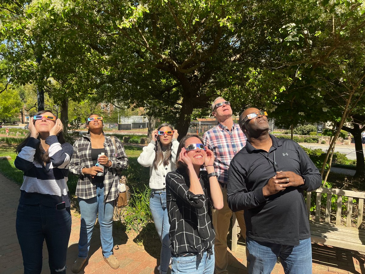 Eclipse viewing with our research team!