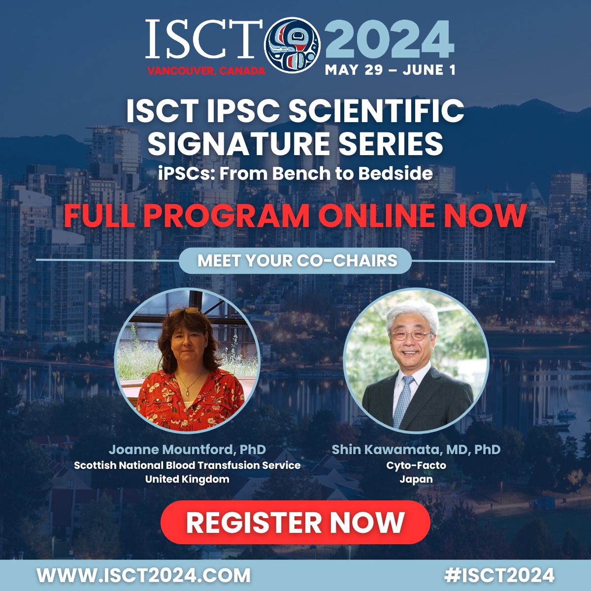 Join us at the iPSC Signature Series event as we carve out a roadmap for future regulatory approvals and clinical adoption of iPSC-based therapies. Learn more about what to expect at the iPSC event of the year, full program online now! buff.ly/3xnxSjE #ISCT2024
