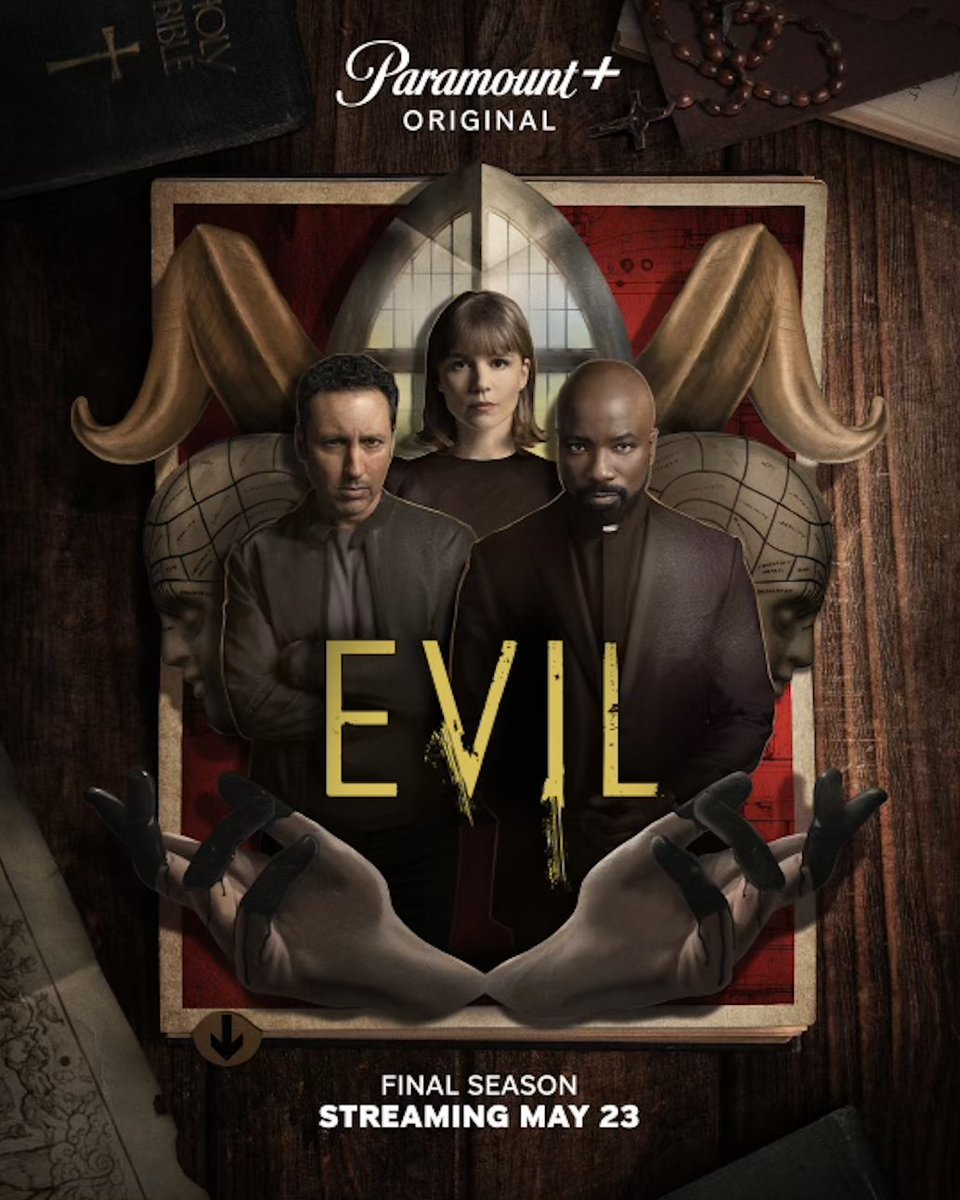 The end is coming. The FINAL season of @evil returns May 23, exclusively on @ParamountPlus. #EvilSeries