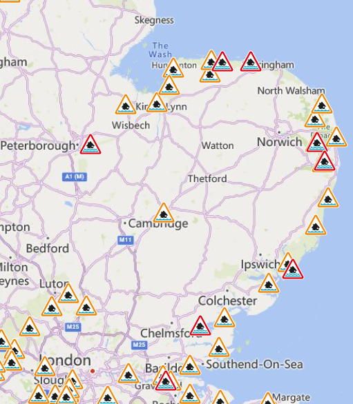 There are several Flood Warnings and Alerts in place due to high tides. Please stay safe by keeping away from coastal paths, piers and promenades. You can sign up for flood alerts and warnings, here 👉 gov.uk/sign-up-for-fl…