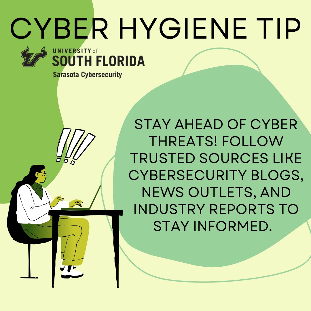 💻 Stay informed about the latest cybersecurity threats and trends by following reputable sources of information, like cybersecurity blogs, news outlets, and industry reports. Knowledge is your best defense against cyber threats! 💡#CyberHygiene #cybersecuritytips