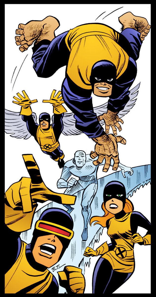 The Original Five X-Men by Bruce Timm