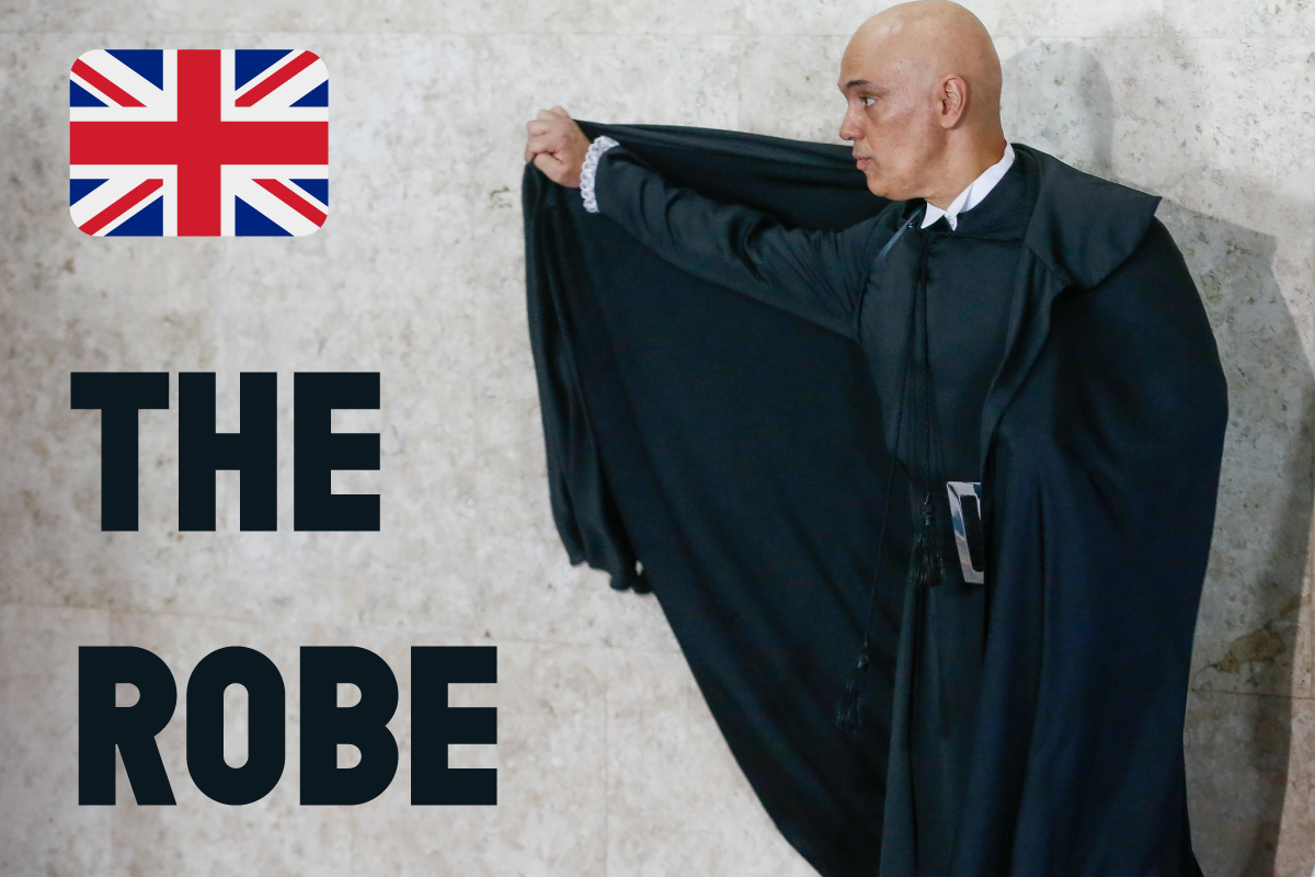 🇧🇷 THE ROBE: Imagine a country where the fate of every citizen is in the hands of one person. Imagine that this person can decide about your entire life, whether you will be imprisoned or not, whether you can have a bank account or not, whether you can access the internet or not.