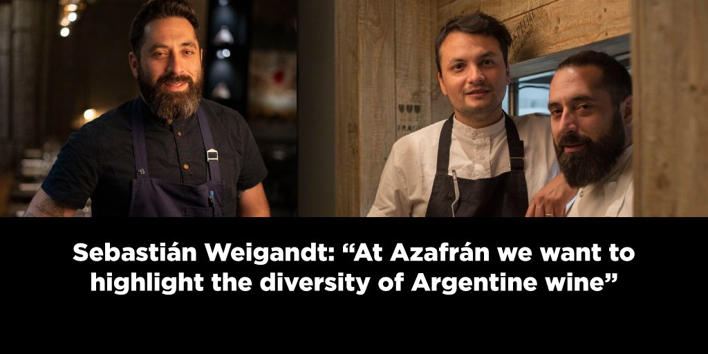 ⭕️Sebastián Weigandt is one of the leading chefs on the thriving gastronomic scene of #Mendoza. Since 2022 he has been Head Chef at #Azafrán, recently honored in the #MichelinGuide ⭐️. 📲 Learn more about this top-notch restaurant and him: blog.winesofargentina.com/destacadas/seb… #VinoArgentino