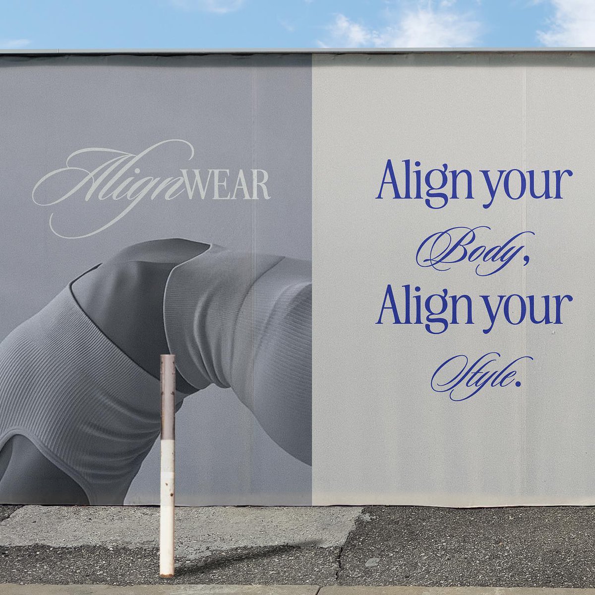 Introducing Align Wear, a Pilates brand meticulously crafted by Nadia, from Nala Designs. Nadia used Envato Elements Mockup Templates to bring this beautiful branding work to life. #MadeWithEnvato