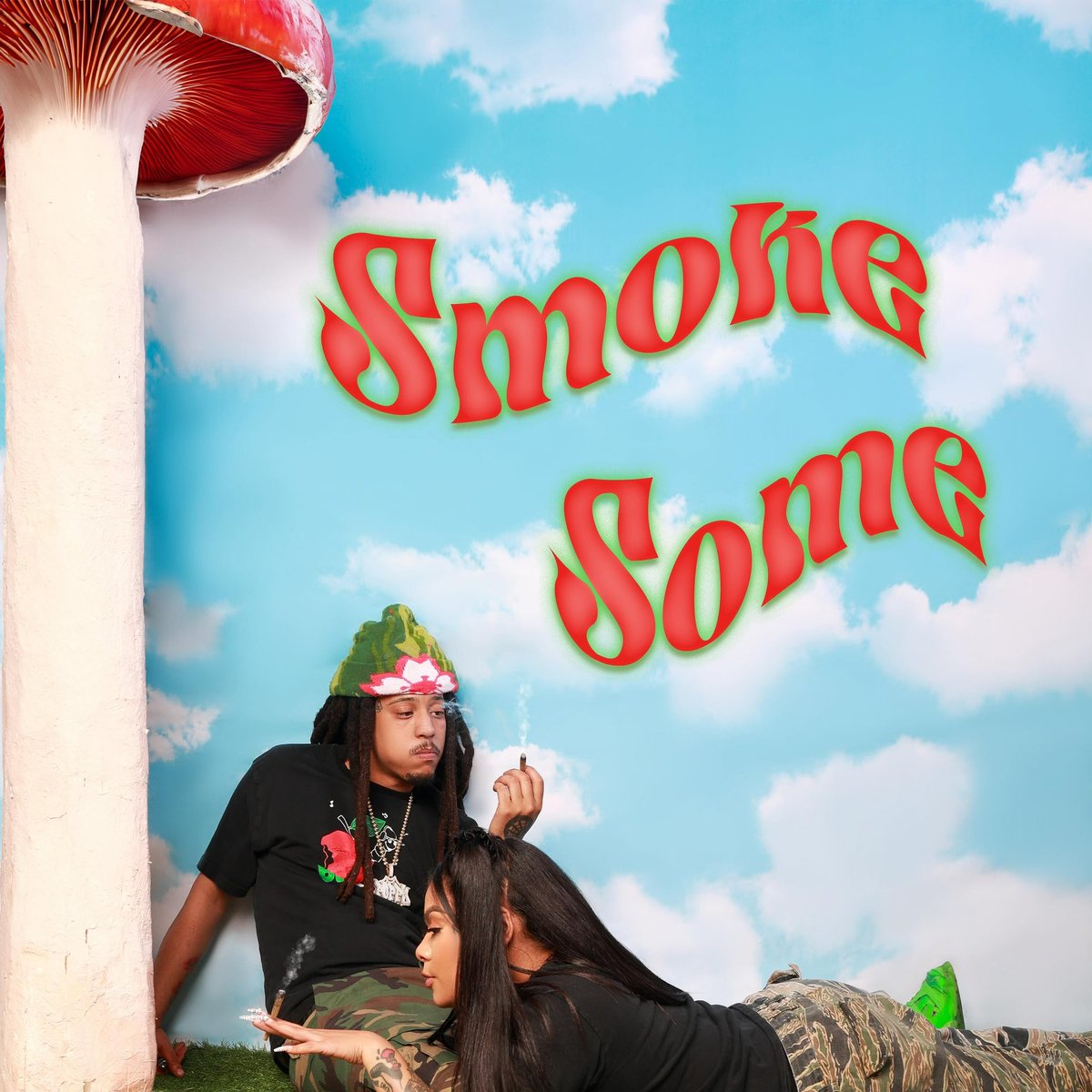 420 is coming up & @LapoppyH dropped an anthem right on time! “Smoke Some” out now on all platforms - go stream it during your next sesh!