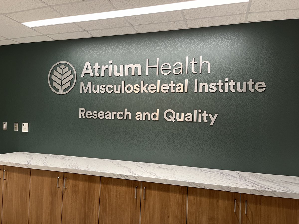 I had a fantastic visit @AtriumMSKI. Thank you to Dr. T. Moorman for the insightful tour. He and his team are truly advancing research and improving care in this space, all while enhancing education for future healthcare leaders. #ForALL